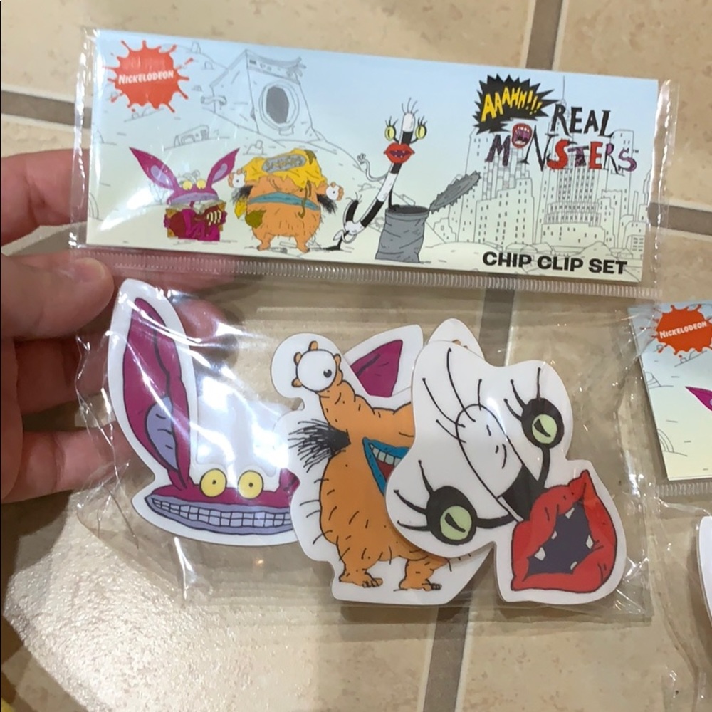 Aahhhh real monsters chip clips